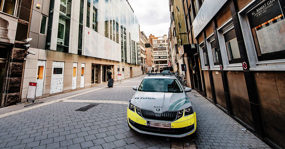 Toegang diamantzone Politiezone Antwerpen